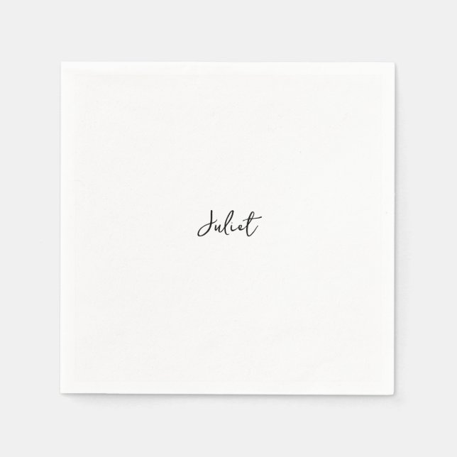 Homemade Miss To Mrs Mest Popular Möhippa Pappersservett (Framsidan)