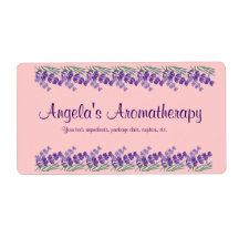 Homemade Potpourri Aromaterapi - etikett