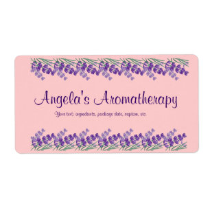 Homemade Potpourri Aromaterapi - etikett Fraktsedel