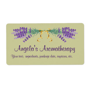 Homemade Potpourri-etikett Fraktsedel