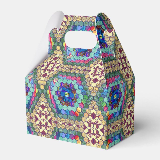 Homemade Quilt Presentaskar (Framsidan Sidan)