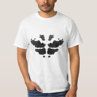 Homemade Rorschach Inkblot T-shirt