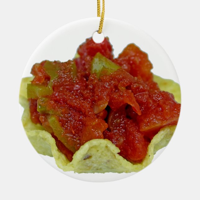 Homemade Salsa Julgransprydnad Keramik (Framsidan)