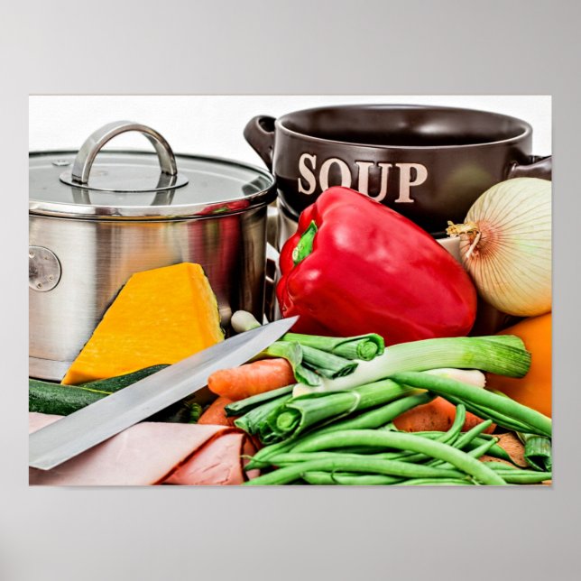 Homemade Soppa...Yum! Poster (Framsidan)