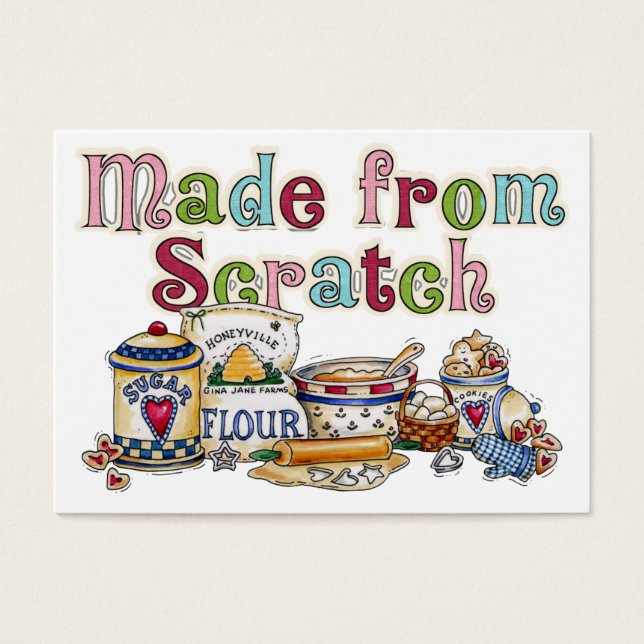 Homemade - SRF Visitkort (Framsidan)