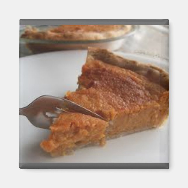 Homemade Sweet Potato Paj Magnet (Framsidan)