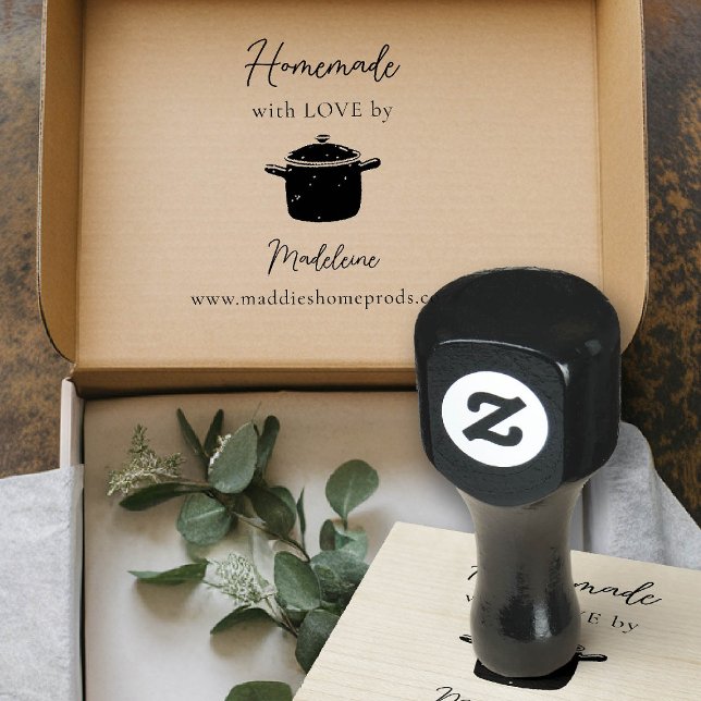 Homemade Sylt Preserve Baker Artisan Crafter Maker Stämpel (homemade artisanal maker baker jam preserve jelly cookies stamp gifting christmas bridal baby shower)