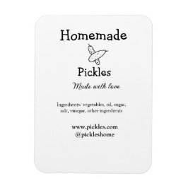 Homemade-väljare som gjorts med kärlek lägger till magnet