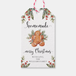 Homemade with Kärlek Juletiketters Presentetikett