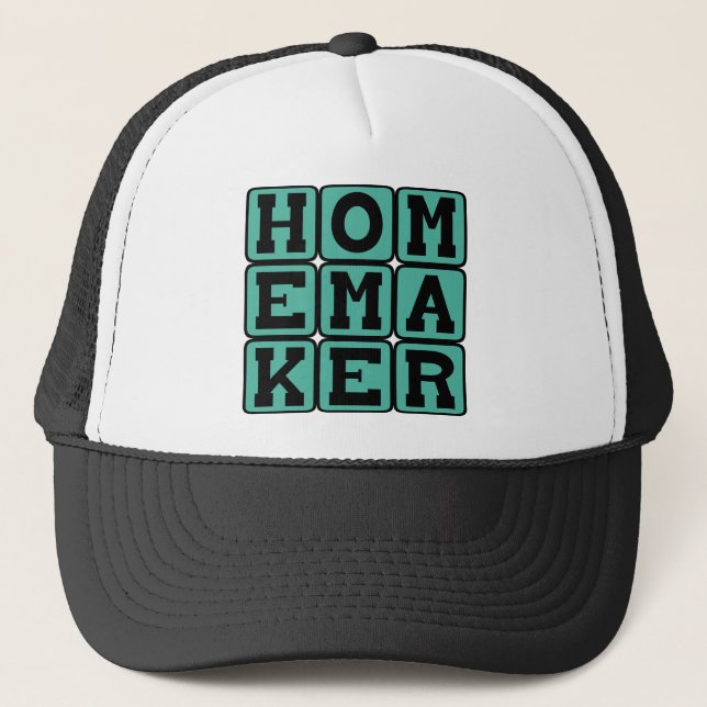 Homemaker, Domestic Goddess Truckerkeps (Framsida)