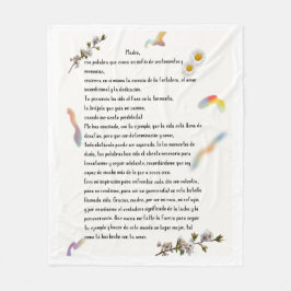 ’Homenaje a Mamá’ Fleecefilt