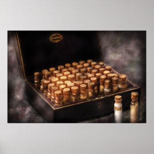 Homeopatika - HC Gluyties Homeopatisk Poster