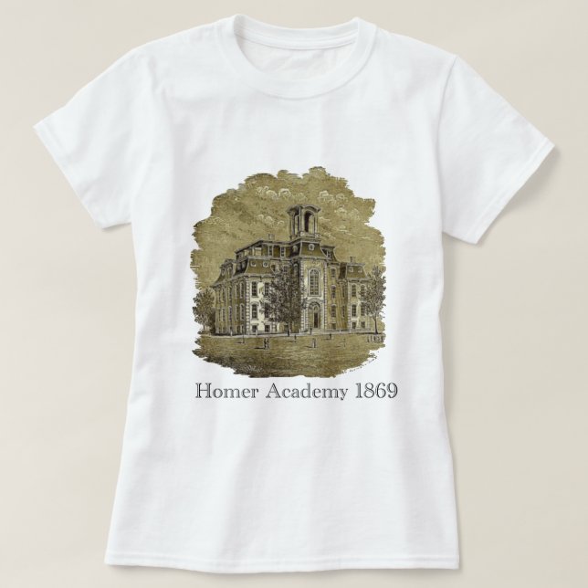 Homer Academy 1869 Soft Women's Tee (Design framsida)
