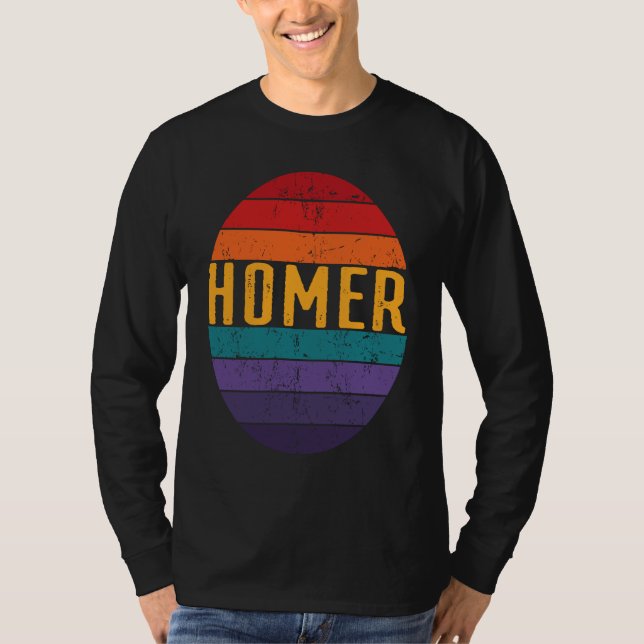 Homer Alaska Pacific Kusten Sunset 5 T Shirt (Framsida)