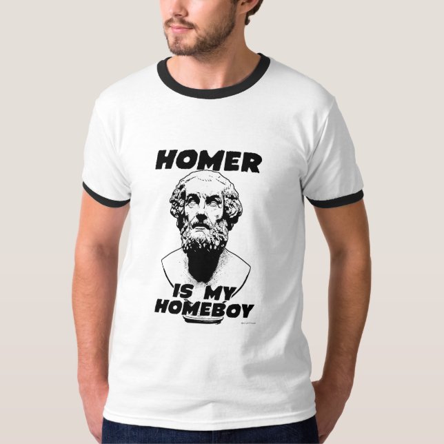 Homer är min Homeboy Tee Shirt (Framsida)