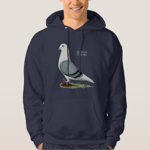 Homer blåttsadel hoodie