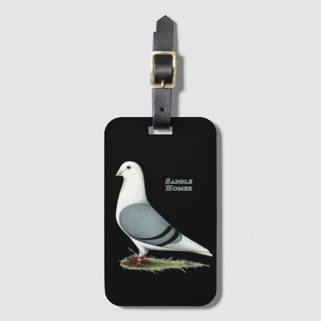 Homer Blue Saddle Bagagebricka (Framsida vertikal)