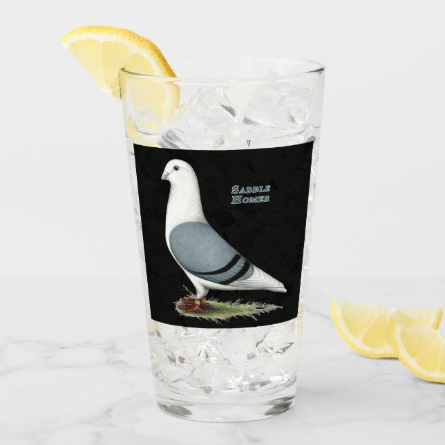 Homer Blue Saddle Glaskopp (Framsida Ice)