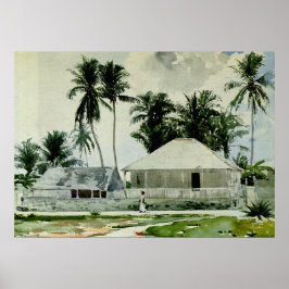 Homer - Cabins, Nassau Poster