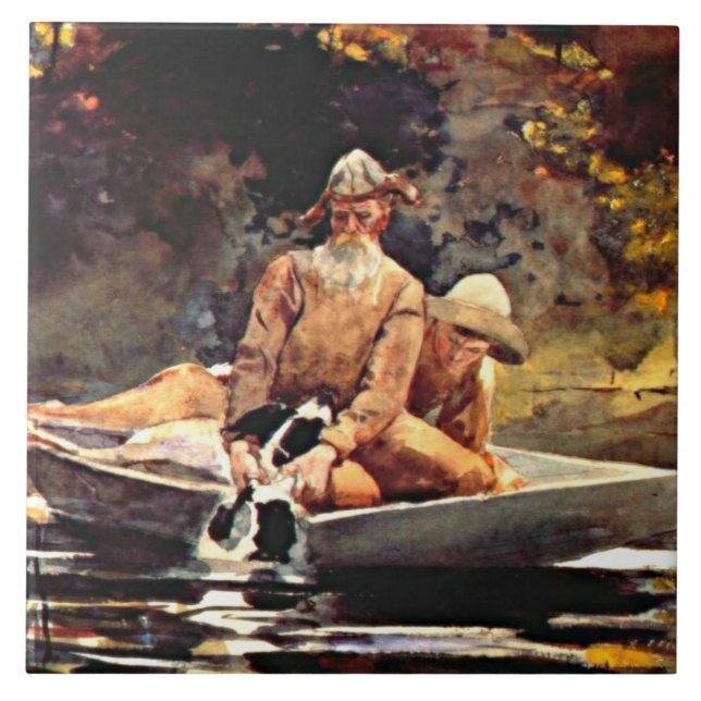 Homer - Efter hunt Kakelplatta (Framsidan)