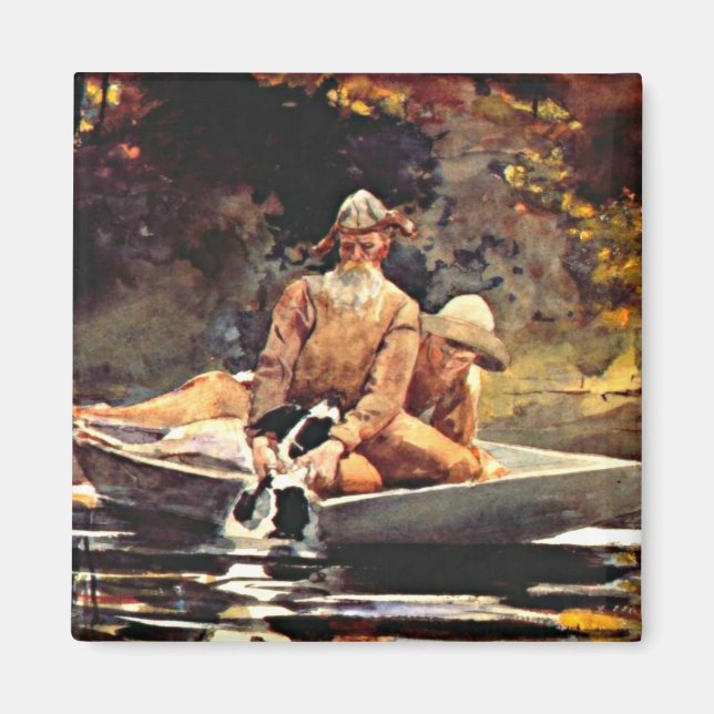 Homer - efter Hunt, Magnet (Framsidan)