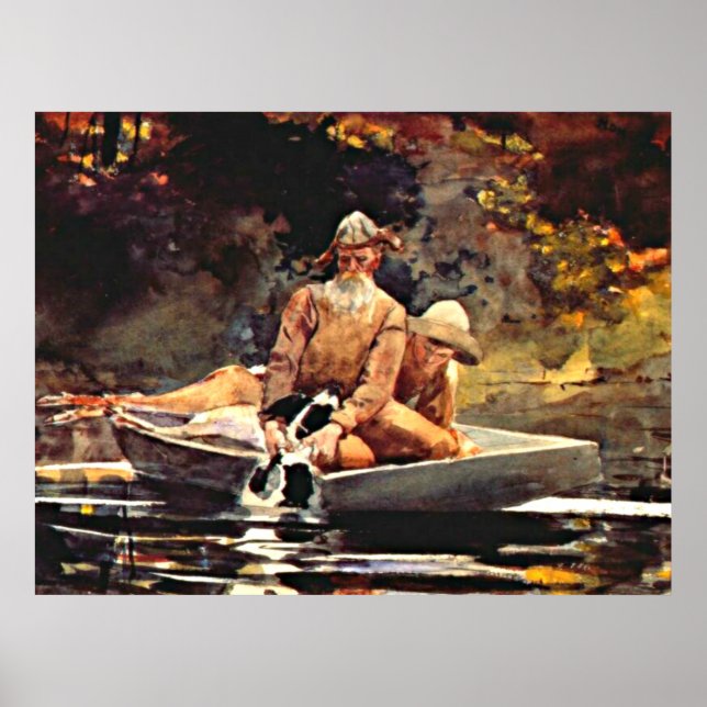 Homer - Efter hunt Poster (Framsidan)