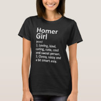 Homer Girl Ak Alaska Funny City Roots
