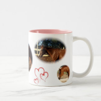 Homer hästen Två-Tonad mugg