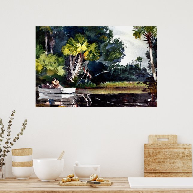 Homer - Homosassa Jungle Poster (Kök)