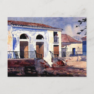 Homer - House, Santiago, Kuba Vykort
