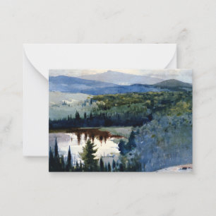 Homer - Indiska byn, Adirondacks Anteckningskort