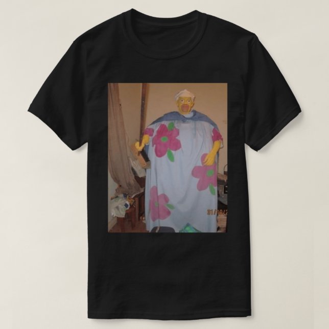 Homer muumuu creepy costume Cursed Image 0004 T Shirt (Design framsida)