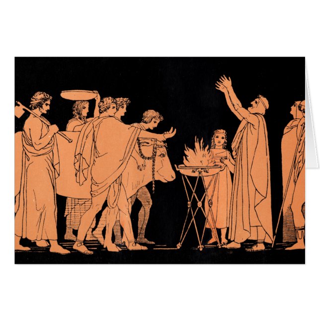 Homer Odyssey 9 Hälsningskort (Framsidan Horizontal)