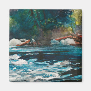 Homer - Rapids, Hudson River, Adirondacks Magnet