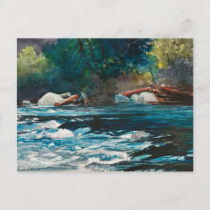 Homer - Rapids, Hudson River, Adirondacks Vykort