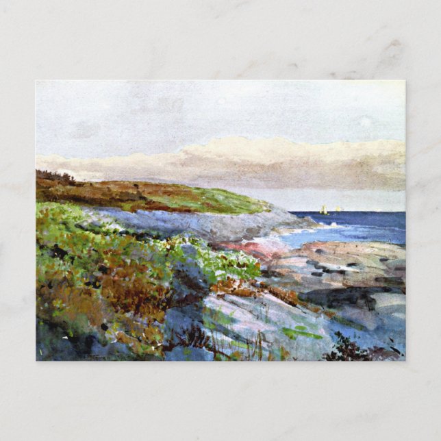 Homer - skuggor på Dunes Vykort (Framsida)