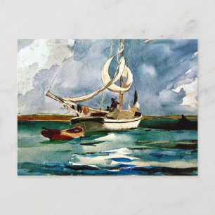 Homer - Sloop, Bermuda Vykort