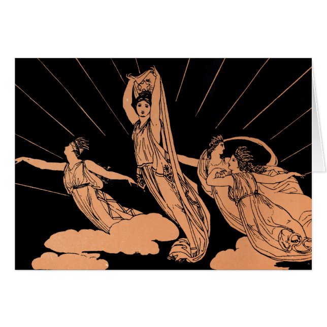 Homer The Odyssey Hälsningskort (Framsidan Horizontal)