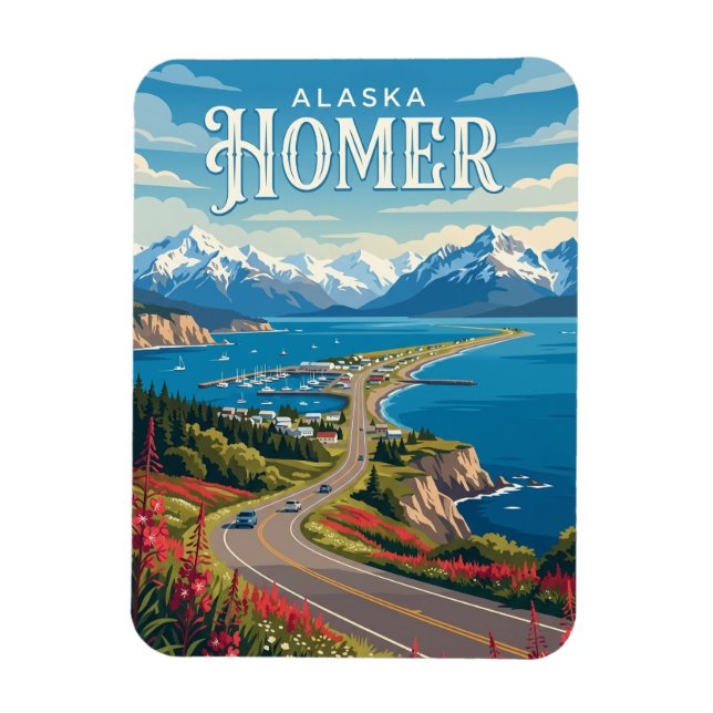 Homer USA Magnet (Vertikal)