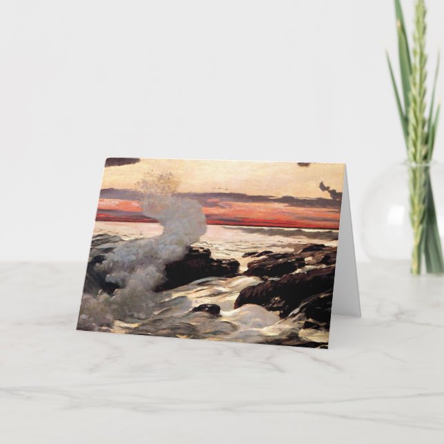 Homer - Väster Point, Prout's Nacke Kort (Framsida)