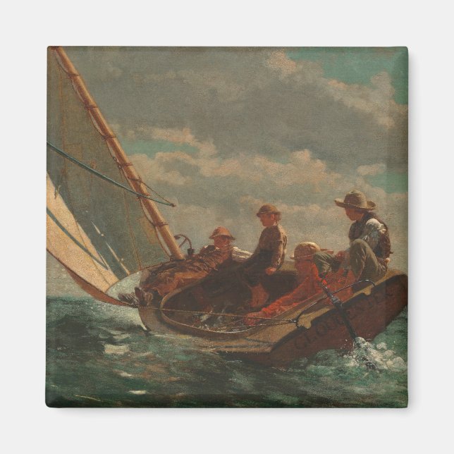Homer Winslow Art Work Magnet (Framsidan)