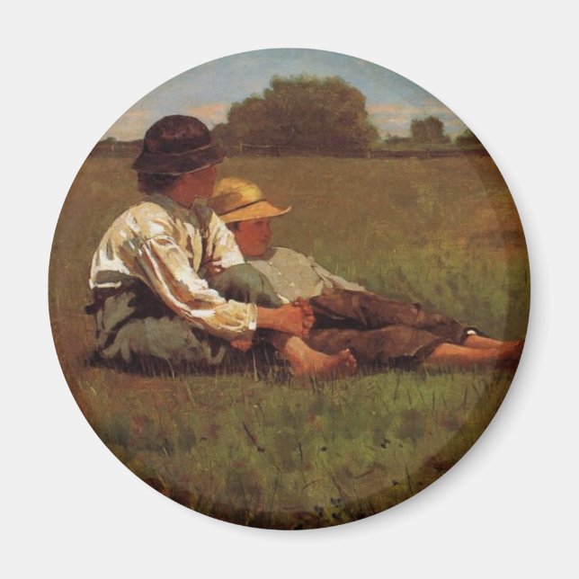 Homer Winslow Art Work Magnet (Framsidan)