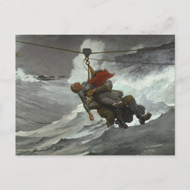 Homer Winslow Art Work Vykort (Framsida)