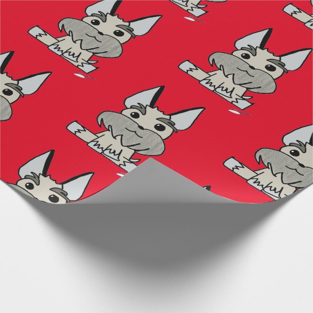 Homero the hund Wrapping Papper Presentpapper (Hörn)
