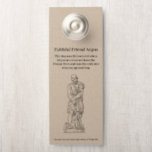 Homers grekiska Odyssey Argos i Hund