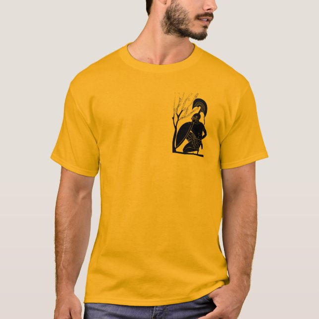 Homers IliadT-tröja Tee (Framsida)