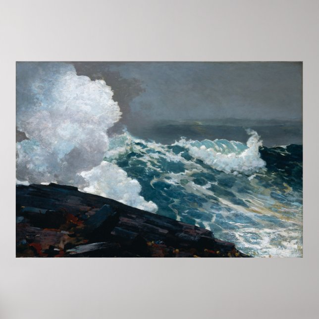 Homer's Northeaster Poster (Framsidan)