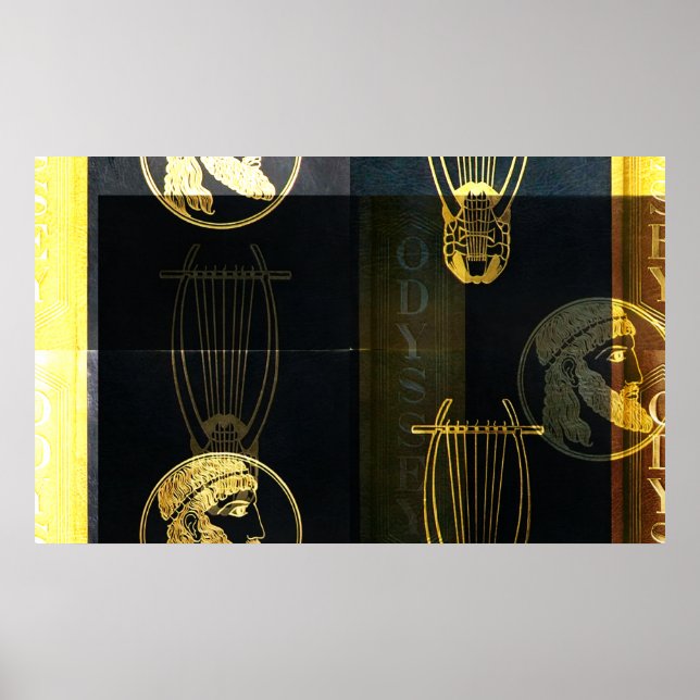 Homers Odyssey Holgaart Poster (Framsidan)