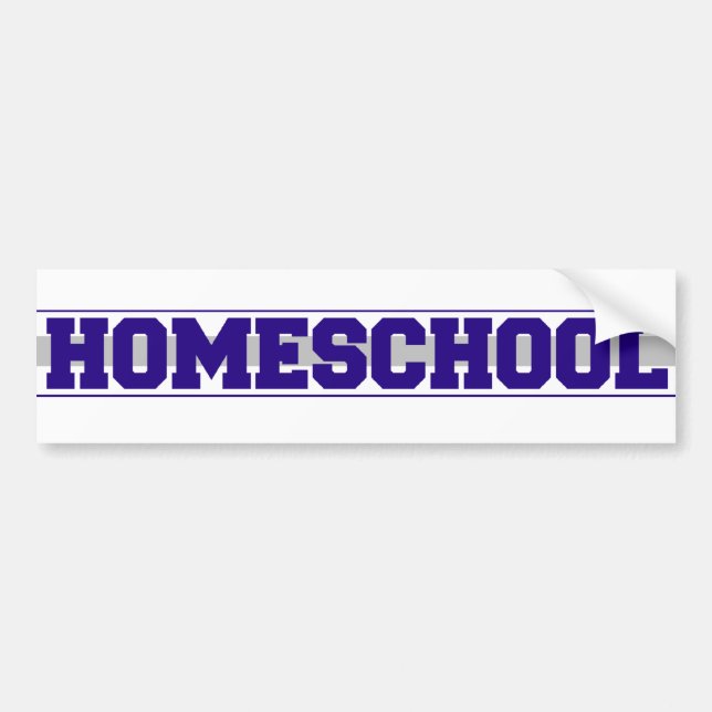 Homeschool andebildekal bildekal (Framsidan)