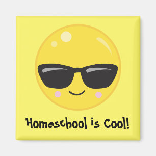 Homeschool är coolans leende emoji magnet
